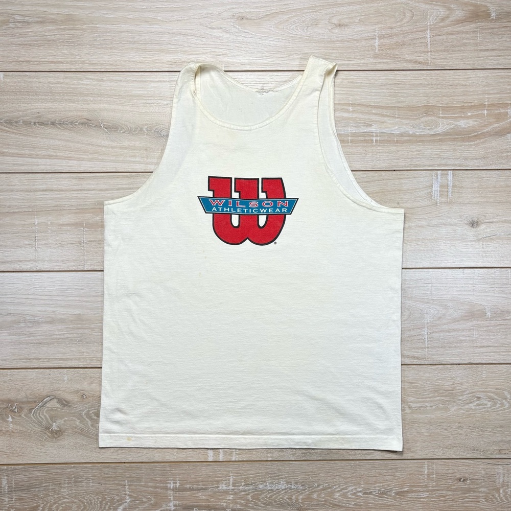 Vintage 90s Wilson Tank Top | Size 2XL